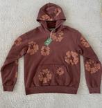 Denim Tears Mono Cotton Wreath Hoodie Maat M, Kleding | Heren, Truien en Vesten, Bruin, Maat 48/50 (M), Nieuw, Ophalen of Verzenden