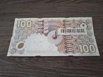 UNC biljet 100 gulden Steenuil, 1992, Ophalen of Verzenden, 100 gulden