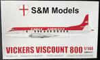 Vickers Viscount 800. Schaal 1:144. S&M Models SMK44-01, 1:144 tot 1:200, Zo goed als nieuw, Vliegtuig, Ophalen