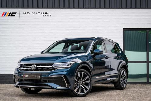 Volkswagen Tiguan 1.4 TSI eHybrid R-Line 245pk Leder Panoram, Auto's, Volkswagen, Bedrijf, Te koop, Tiguan, 360° camera, ABS, Adaptive Cruise Control