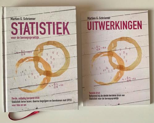 Statistiek voor de beroepspraktijk. Martin G. Schriemer, Boeken, Economie, Management en Marketing, Zo goed als nieuw, Overige onderwerpen