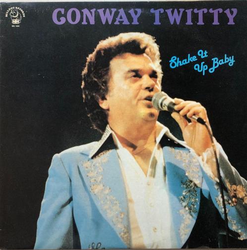 CONWAY TWITTY LP: SHAKE IT UP BABY, Cd's en Dvd's, Vinyl | Rock, Gebruikt, Ophalen of Verzenden