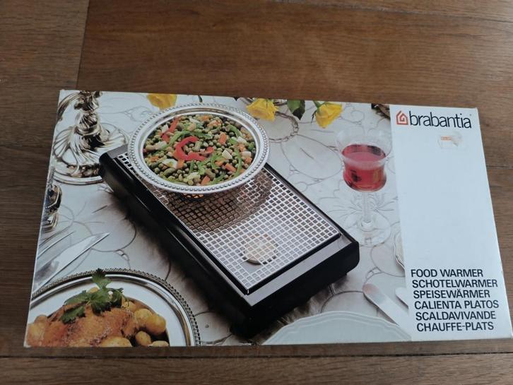 warmhoudplaatje / rechaud van brabantia 2 pitten, Huis en Inrichting, Keuken | Keukenbenodigdheden, Zo goed als nieuw, Ophalen