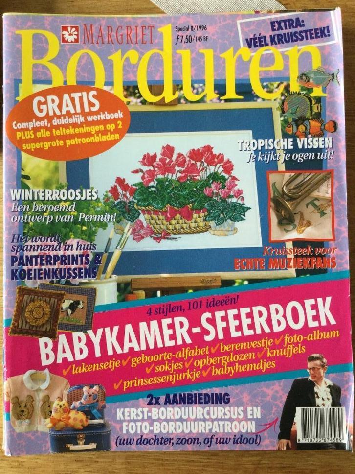 Margriet borduuruitgave - 3, Hobby en Vrije tijd, Borduren en Borduurmachines, Nieuw, Patroon, Ophalen of Verzenden