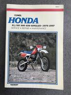 Handleiding motorfiets HONDA XL/XR 599-650, Motoren, Ophalen of Verzenden, Overige merken