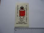 sticker oud drumband Vrolijke trommelaren majorette corps, Verzenden, Zo goed als nieuw, Bedrijf of Vereniging