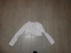 schattig wit meisjesvestje van LE CHIC, maat 110, Kinderen en Baby's, Kinderkleding | Maat 110, Ophalen of Verzenden, Gebruikt
