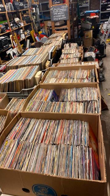 Lp’s singles beschikbaar voor biedingen