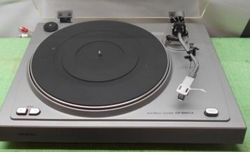 Onkyo draaitafel CP-1005 zilver met kap en element/naald. beschikbaar voor biedingen