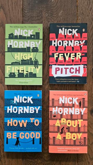 Nick Hornby Boeken Collectie (in het Engels) beschikbaar voor biedingen