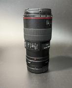 Canon Macro EF 100mm  f/2.8  L  IS  USM, Ophalen of Verzenden, Zo goed als nieuw, Macrolens