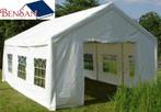 partytent feest tent 6x3 mtr pe tenten pe bensan enter, Tuin en Terras, Partytenten, 5 tot 8 meter, Ophalen of Verzenden, Zo goed als nieuw