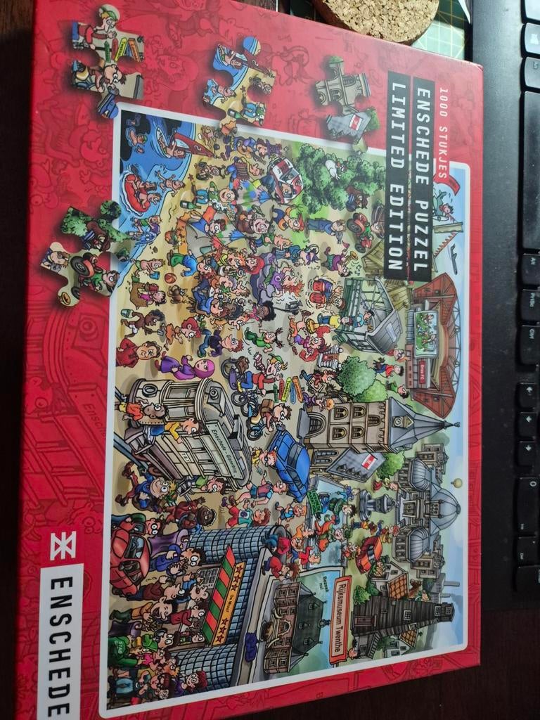 Limeted edition puzzel 700 jaar Enshede Gezocht., Ophalen of Verzenden, 500 t/m 1500 stukjes