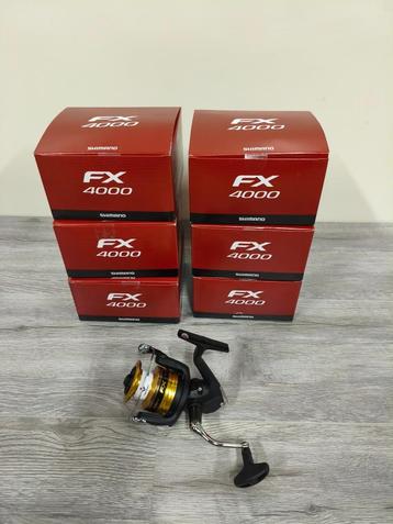 NIEUW Shimano FX 4000 FC Molen 3-Lagers Alu Spoel beschikbaar voor biedingen