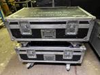 2x Flightcase licht balken / beam, Ophalen of Verzenden, Gebruikt, Overige instrumenten, Flightcase