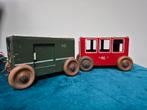 Vintage houten speelgoed trein, Antiek en Kunst, Antiek | Speelgoed, Ophalen of Verzenden