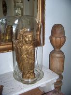 oude engel in stolp, zandstenen engel met stolp, Diversen, Ophalen of Verzenden