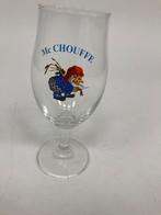 Mc. Chouffe glas blauw, Verzamelen, Ophalen of Verzenden, Zo goed als nieuw, Glas of Glazen, Overige merken