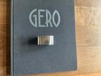 Gero 90 verzilverde servetring - Georg Nilsson - model 1014, Ophalen of Verzenden
