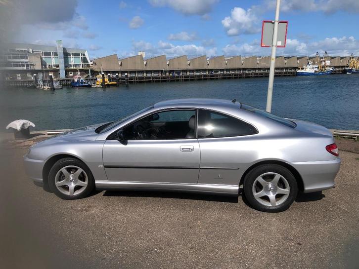 Peugeot 406 coupé Ultima Edizione Automaat 125000km, Auto's, Peugeot, Particulier, Benzine, Coupé, Automaat, Zilver of Grijs, Zwart
