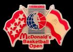 Mc Donald's Basketball Open- Madrid 1988 pin, Verzamelen, Speldjes, Pins en Buttons, Ophalen of Verzenden, Nieuw, Sport, Speldje of Pin