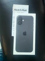 iPhone 16 Plus 128gb Black Nieuw Geseald +Bon 2Jaar Garantie, Ophalen, 128 GB, Nieuw, Zonder simlock