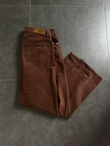 Zara Origins Jeans Mens Burned Orange EU44 beschikbaar voor biedingen