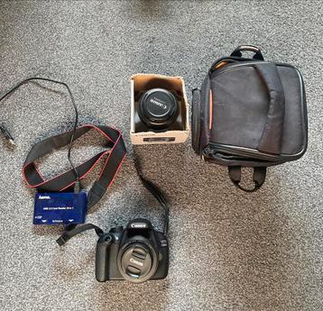 Canon 1200D + extra lens en meer! beschikbaar voor biedingen