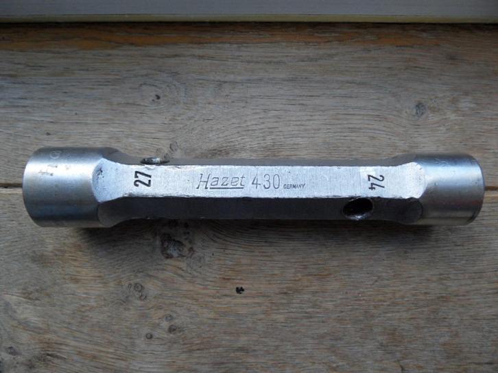 Hazet 430 pijpsleutel 24 27, Auto diversen, Autogereedschap, Gebruikt, Ophalen of Verzenden
