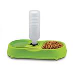 Honden en katten drink/eet bak met flesvuller (nieuw), Dieren en Toebehoren, Honden-accessoires, Verzenden, Nieuw