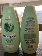 Schwarzkopf shampoo 7 kruiden 4 flessen, Nieuw, Shampoo of Conditioner, Ophalen