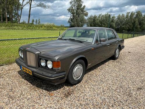 Bentley Turbo 6.8 R AUT U9 1991 Grijs, Auto's, Bentley, Bedrijf, Turbo, Benzine, Sedan, Automaat, Origineel Nederlands, Zilver of Grijs
