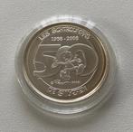 2008 BELGIË 5 EURO ZILVER SMURFEN *PP*, Postzegels en Munten, Zilver, België, Ophalen of Verzenden, 5 euro
