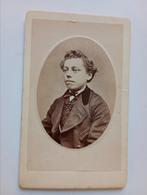 CDV Leeuwarden Jongeman, Verzamelen, Foto's en Prenten, Gebruikt, Foto, Ophalen of Verzenden, Voor 1940