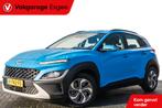 Hyundai KONA 1.6 GDI HEV Comfort | Automaat | Clima | Hybrid, Stof, Met garantie (alle), Blauw, Bedrijf