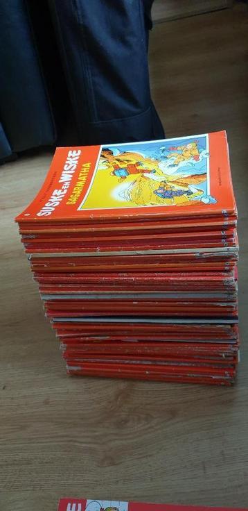 75 Suske en Wiske stripboeken, nummers van 67 t/m 220 beschikbaar voor biedingen