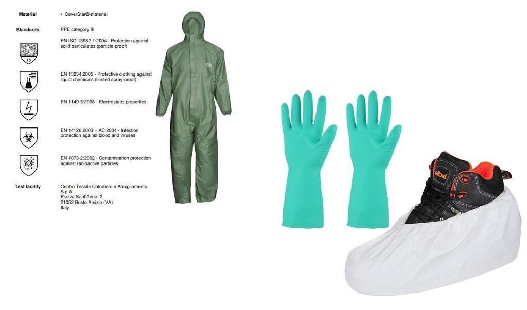 Beschermende pak HANDEN EN VOETEN BESCHERMING, Verzenden, Nieuw