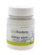 CraftEmotions glitter snow sneeuwpasta pot 60 ml 118038/0418, Hobby en Vrije tijd, ., Overige typen, Nieuw, Ophalen of Verzenden