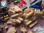 Grote Houten Treinbaan Set, Ophalen of Verzenden, Zo goed als nieuw, Jongen of Meisje