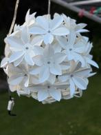 Vrolijke hanglamp van plastic bloemen, Ophalen, Zo goed als nieuw, Minder dan 50 cm, Modern.