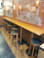 6 Beukenhouten Barkrukken + 2 Bartafels GRATIS!, Huis en Inrichting, Ophalen, 5 krukken of meer, Met voetsteun, 60 tot 90 cm