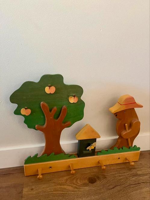 Kinderkram (Ostheimer) Kapstok kinderkapstok hout kinderen, Huis en Inrichting, Woonaccessoires | Kapstokken, Gebruikt, Wandkapstok