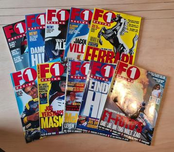 F1 Racing Magazine jaargangen 1996 - 2007 ( Formule 1 )