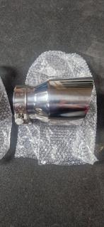 Sierstuk uitlaat 75x100mm RVS Dubbelwandig - 2 Stuks, Ophalen of Verzenden, Nieuw, Universele onderdelen