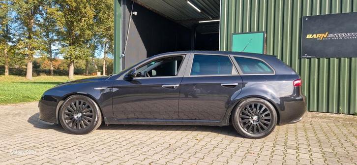 Alfa Romeo 159 2.2 JTS SW 2007 Zwart, Auto's, Alfa Romeo, Particulier, ABS, Benzine, E, Stationwagon, Handgeschakeld, Origineel Nederlands