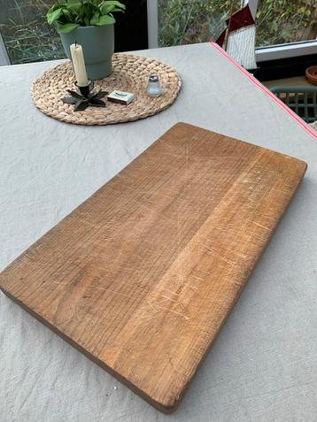 Houten Snijplank - Gebruikt beschikbaar voor biedingen