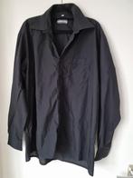 Zwart overhemd maat 42, Kleding | Heren, Overhemden, Zwart, Zo goed als nieuw, Halswijdte 41/42 (L), Northwest territory