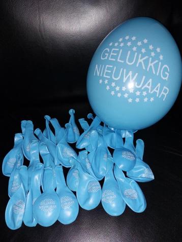 Ballonnen Gelukkig Nieuwjaar. 30 stuks. beschikbaar voor biedingen