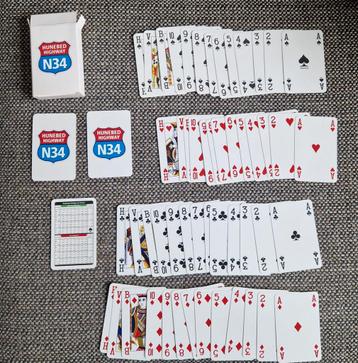 Hunedbed Highway N34 Kaartspel. Nieuw. beschikbaar voor biedingen