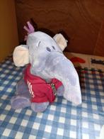 Lollifant knuffeltje met rode trui 15 cm groot, Kinderen en Baby's, Speelgoed | Knuffels en Pluche, Ophalen of Verzenden